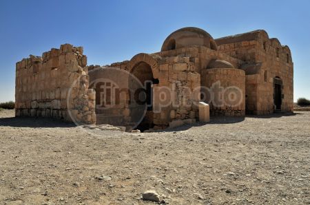 dettaglio immagine NKN6714 Fortificazioni di Quseir Amra (Giordania)