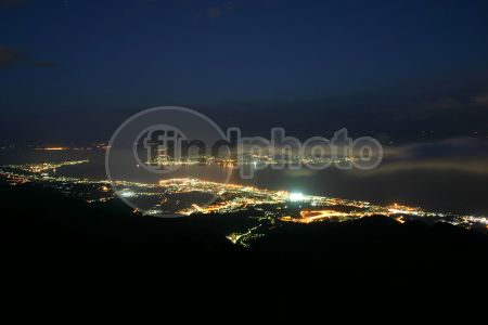 dettaglio immagine Notturno dello Stretto di Messina